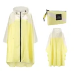 Poncho Women « Yellow Duo »