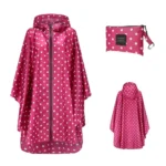 Poncho Women « Pink Dots »