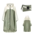Poncho Women « Green Duo »