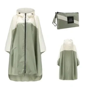Poncho Women « Green Duo »