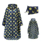 Poncho Women « Yellow Dots »