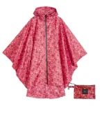 Poncho Women « Red Blossom »