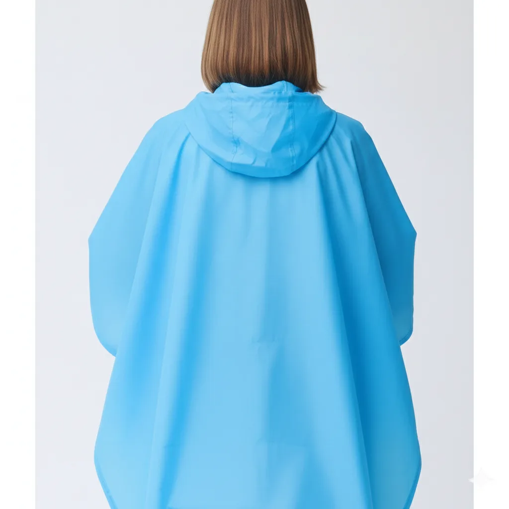 Bike Rain Poncho « Blue » - Image 4