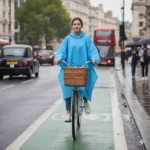 Bike Rain Poncho « Blue » - Image 5