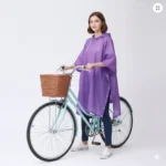 Bike Rain Poncho « Purple »