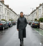 Poncho Rain « Long Black Coat » - Image 3
