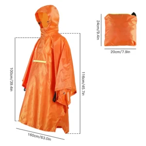 Poncho Festival « Orange Shield » | PonchoVibe UK