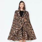 Poncho Women « Wild Leopard » - Image 5