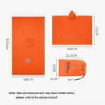 Poncho Festival « Red 3-in-1 » - Image 4