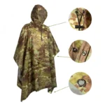 Poncho Military « Arctic White » - Image 4