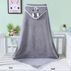 Poncho Towel Baby « Grey Fox »