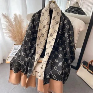 Poncho Cashmere « Classic Beige »