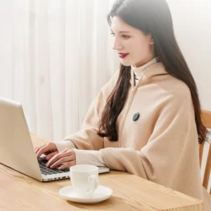 Poncho Heated « Beige Office »