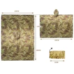 Poncho Military « Arctic White » - Image 2