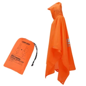 Poncho Festival « Orange 3-in-1 »