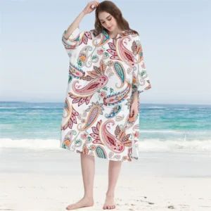 Poncho Towel « Boho Paisley »