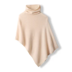 Poncho Cashmere « Ivory Soft »