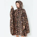 Poncho Women « Wild Leopard »