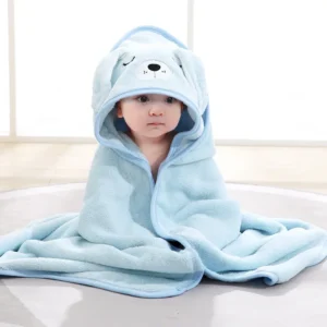 Poncho Towel Baby « Sky Bear »