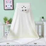 Poncho Towel Baby « Cream Polar »
