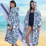 Poncho Towel « Ocean Floral »