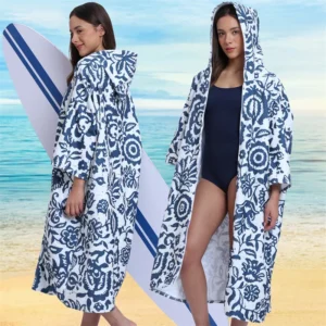 Poncho Towel « Ocean Floral »
