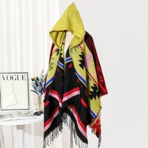 Poncho Men « Sunflare Yellow »