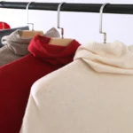 Poncho Cashmere « Burgundy Chic » - Image 5