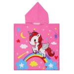 Poncho Towel Kids « Rainbow Unicorn »