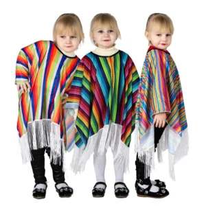Poncho Mexican « Fiesta niño»