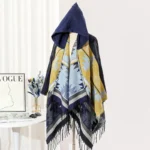 Poncho Men « Ocean Blue »