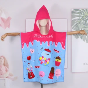 Poncho Towel Kids « Sweet Candy »