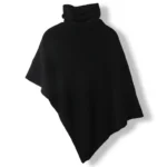 Poncho Cashmere « Black Luxe »