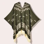 Poncho Mexican « Verde Vivo »