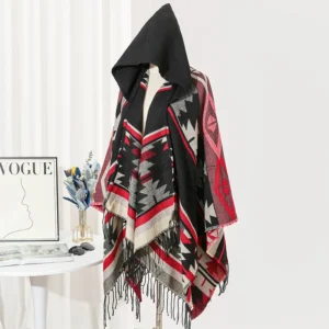 Poncho Men « Shadow Black »