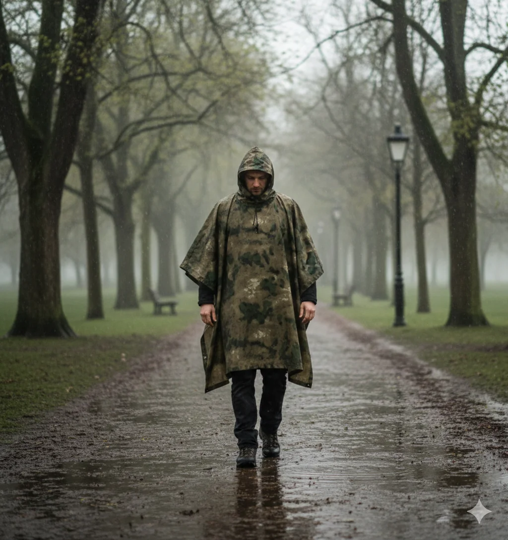 Poncho Military « Tactical Olive » - Image 2