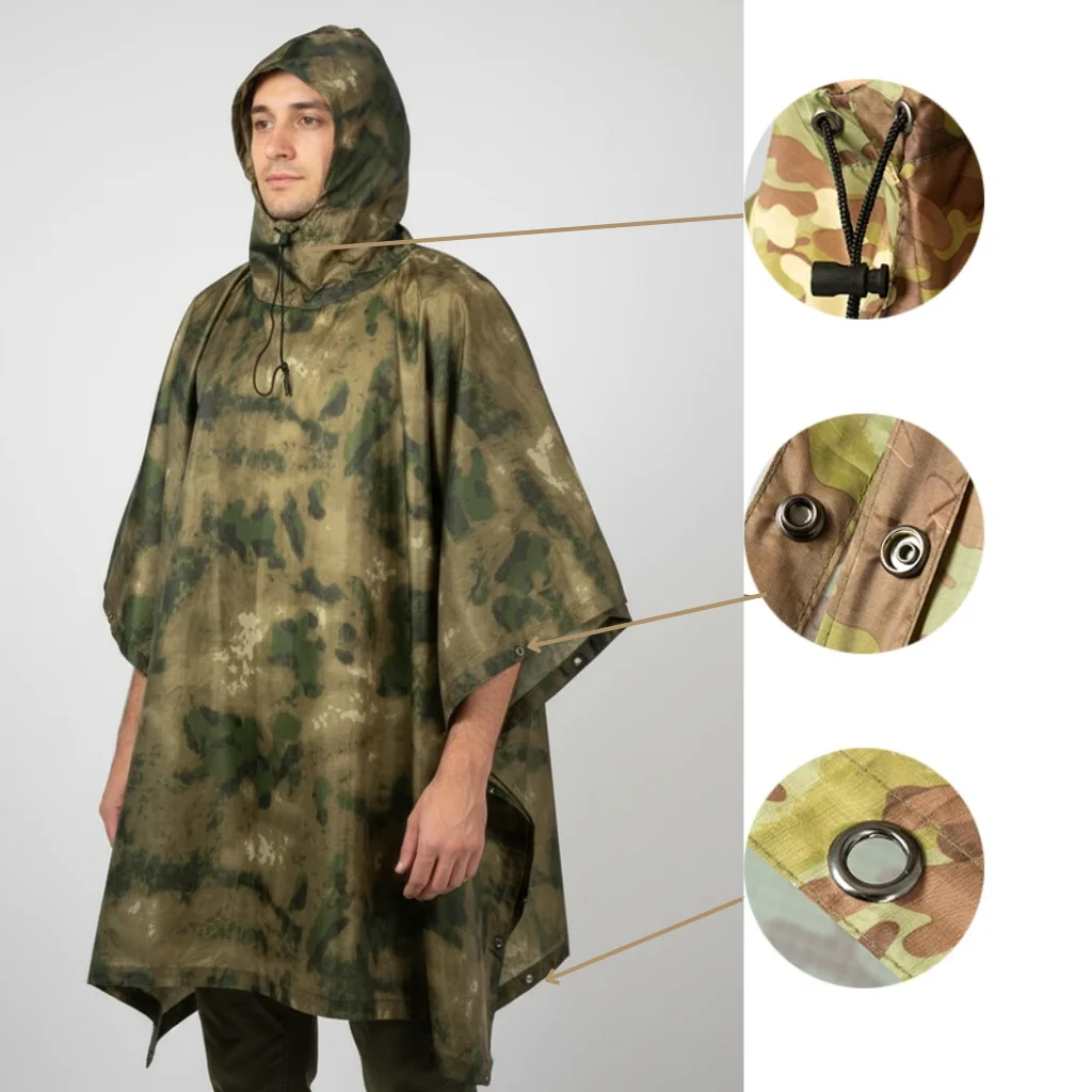 Poncho Military « Tactical Olive » - Image 5