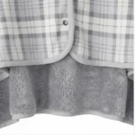 Poncho Women « Grey Plaid » - Image 4