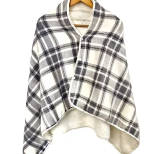 Heated Poncho “EliteHeat” – USB Wearable Heated Cape for Winter