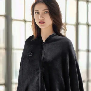 Heated Wearable Blanket “NightCozy” – USB Heated Poncho Blanket