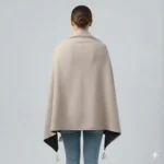 Heated Poncho “CozyTherm” – Wearable USB Heated Cape for Cold Days - Image 5
