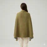 Poncho Heated « Olive Comfort » - Image 5