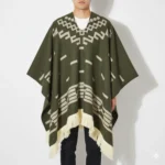 Poncho Mexican Verde Vivo Clint Eastwood Replica Authentic Handmade