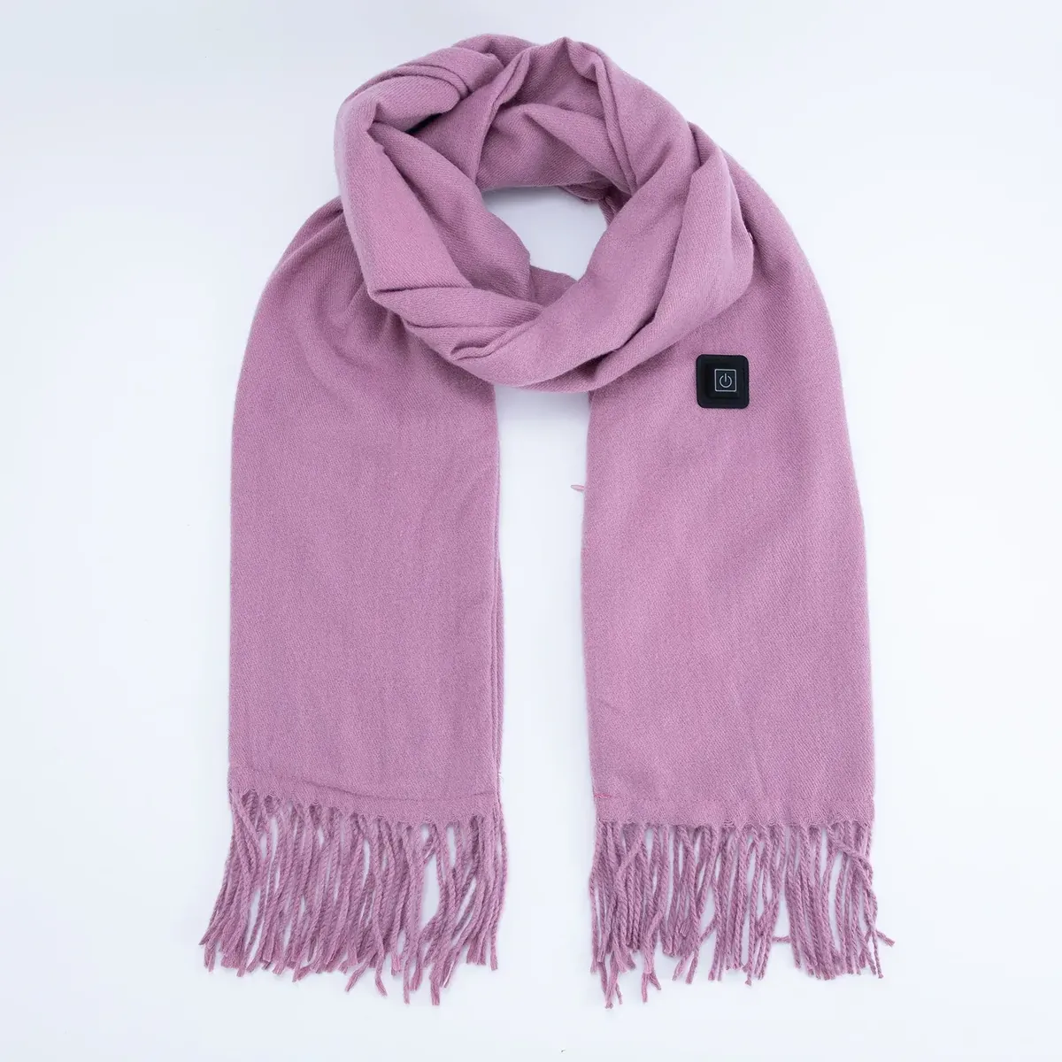 WarmWrap heated scarf in pink — original colour